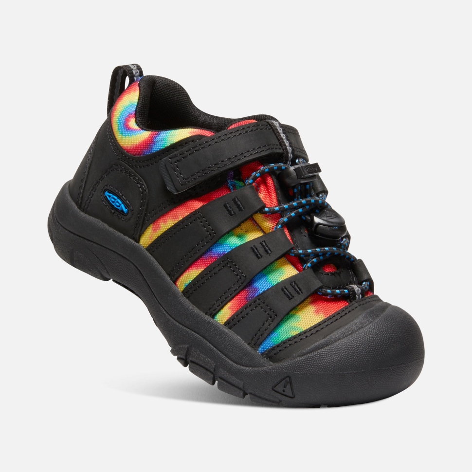 Black-Original Tie Dye Little Kids’ Newport Shoe Keen