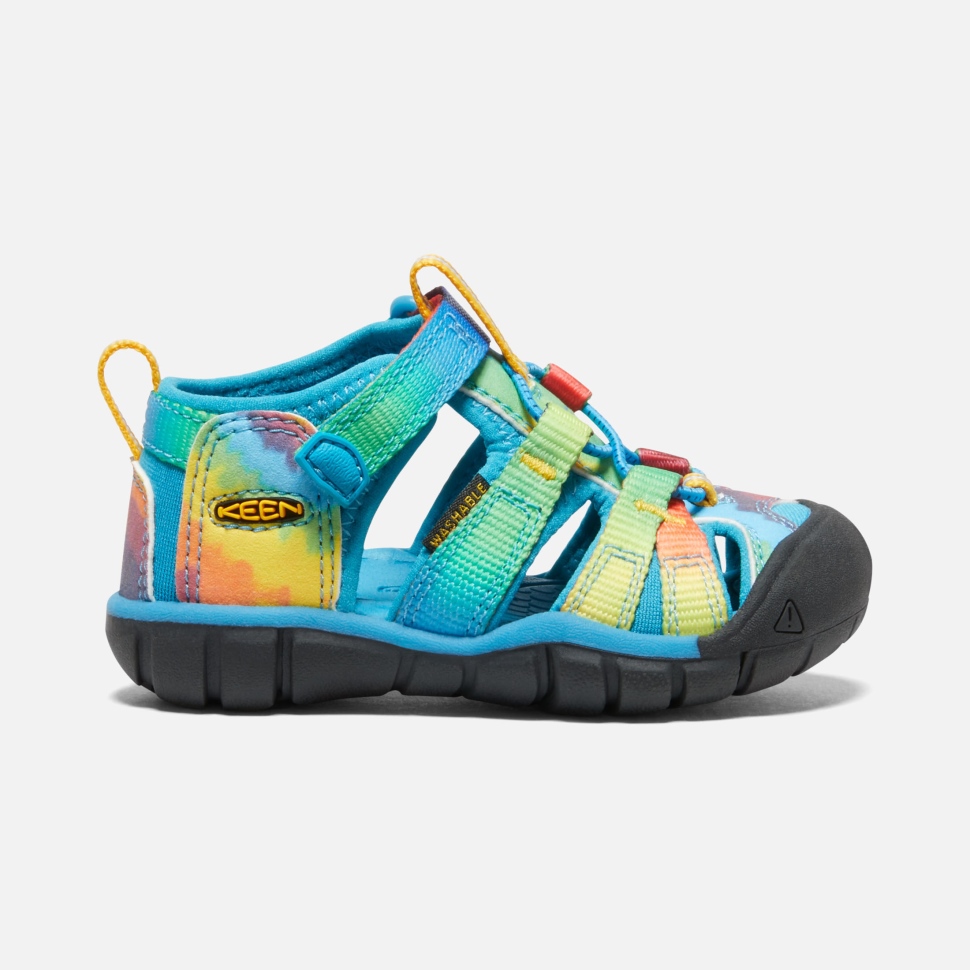 Vivid Blue-Original Tie Dye Keen Toddlers' Seacamp II CNX