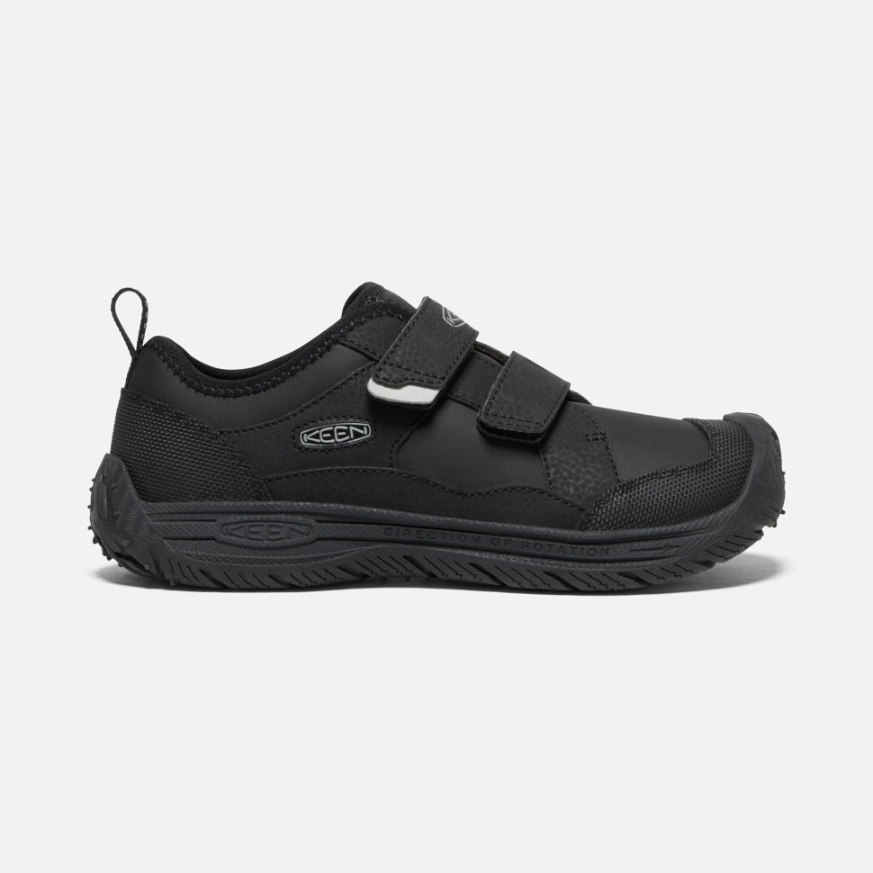Keen Black-Silver Big Kids' Speed Hound