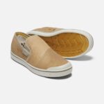 Beige-Silver Birch Keen Men's Eldon Harvest Leather Slip-On - Image 5