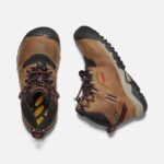 Bison-Red Carpet Keen Big Kids' Ridge Flex Waterproof Boot - Image 2