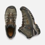 BLACK OLIVE-GOLDEN BROWN Keen Men's Targhee III Waterproof Mid Wide - Image 2