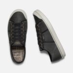 Black-Silver Birch Keen Men's Eldon Harvest Leather Sneaker - Image 2