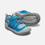 Blue Shadow-Mykonos Blue Little Kids' Knotch Hollow Sneaker Keen - Image 5