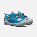Blue Shadow-Mykonos Blue Little Kids' Knotch Hollow Sneaker Keen - Image 6