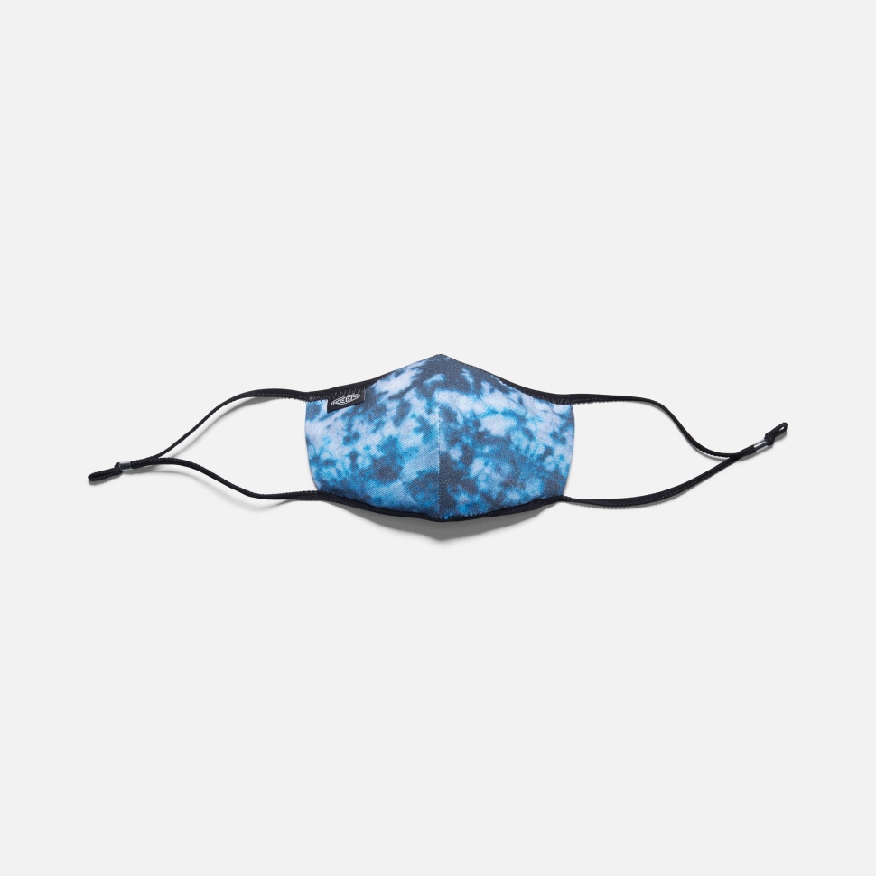 blue_tie_dye_keen_keen_together_mask_xs_s_tie_dye.jpg Blue Tie Dye Keen KEEN Together Mask XS/S - Tie Dye - Image 1