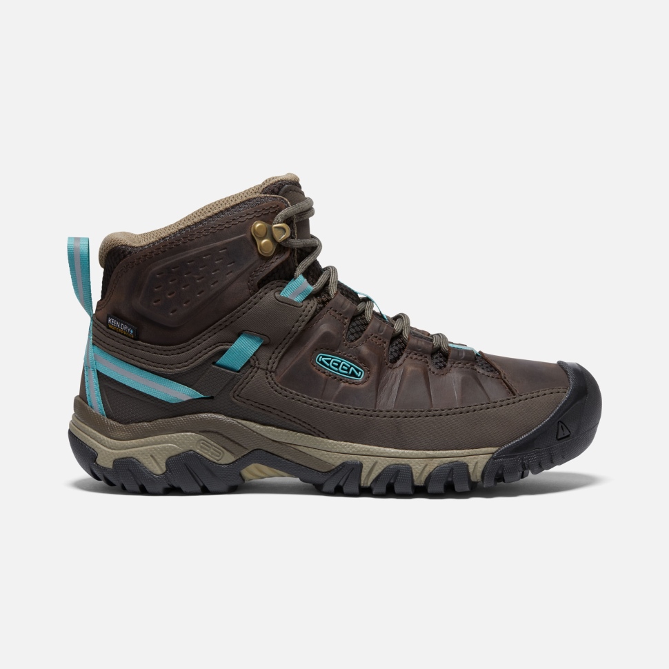 coffee_bean_porcelain_womens_targhee_iii_waterproof_mid_keen.jpg Coffee Bean-Porcelain Women's Targhee III Waterproof Mid Keen - Image 1