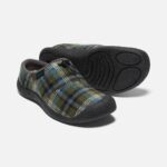 Green Plaid-Black Keen Men's Howser III Slide - Image 5