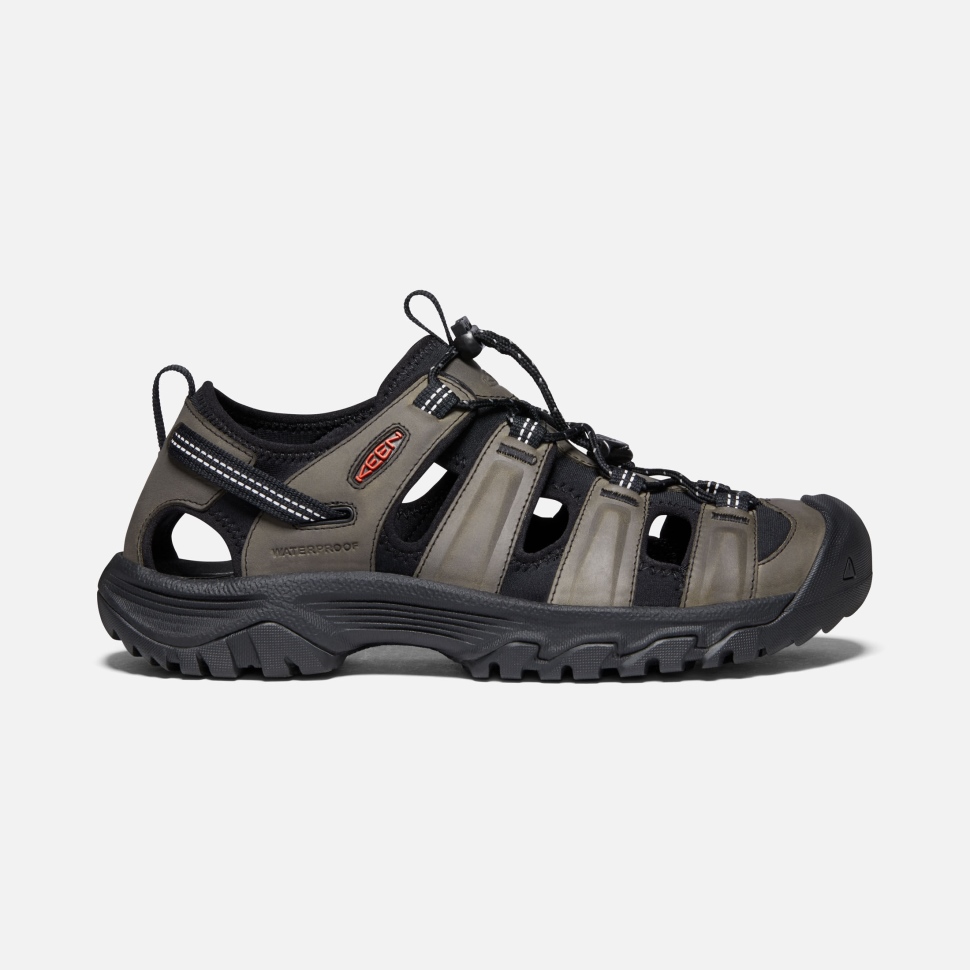 grey_black_mens_targhee_iii_sandal_keen.jpg Grey-Black Men's Targhee III Sandal Keen - Image 1