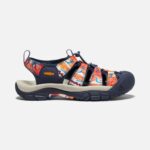 Groovy Orange-Navy Keen Men's Newport x Outdoor Afro