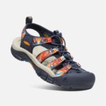 Groovy Orange-Navy Women's Newport x Outdoor Afro Keen - Image 4
