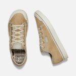 Keen Beige-Silver Birch Women's Elsa Harvest Leather Sneaker - Image 2