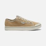 Keen Beige-Silver Birch Women's Elsa Harvest Leather Sneaker