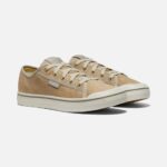 Keen Beige-Silver Birch Women's Elsa Harvest Leather Sneaker - Image 6