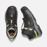 Keen Black-Steel Grey Big Kids' Targhee Waterproof Boot - Image 2