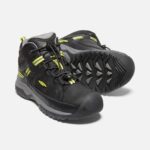 Keen Black-Steel Grey Big Kids' Targhee Waterproof Boot - Image 5