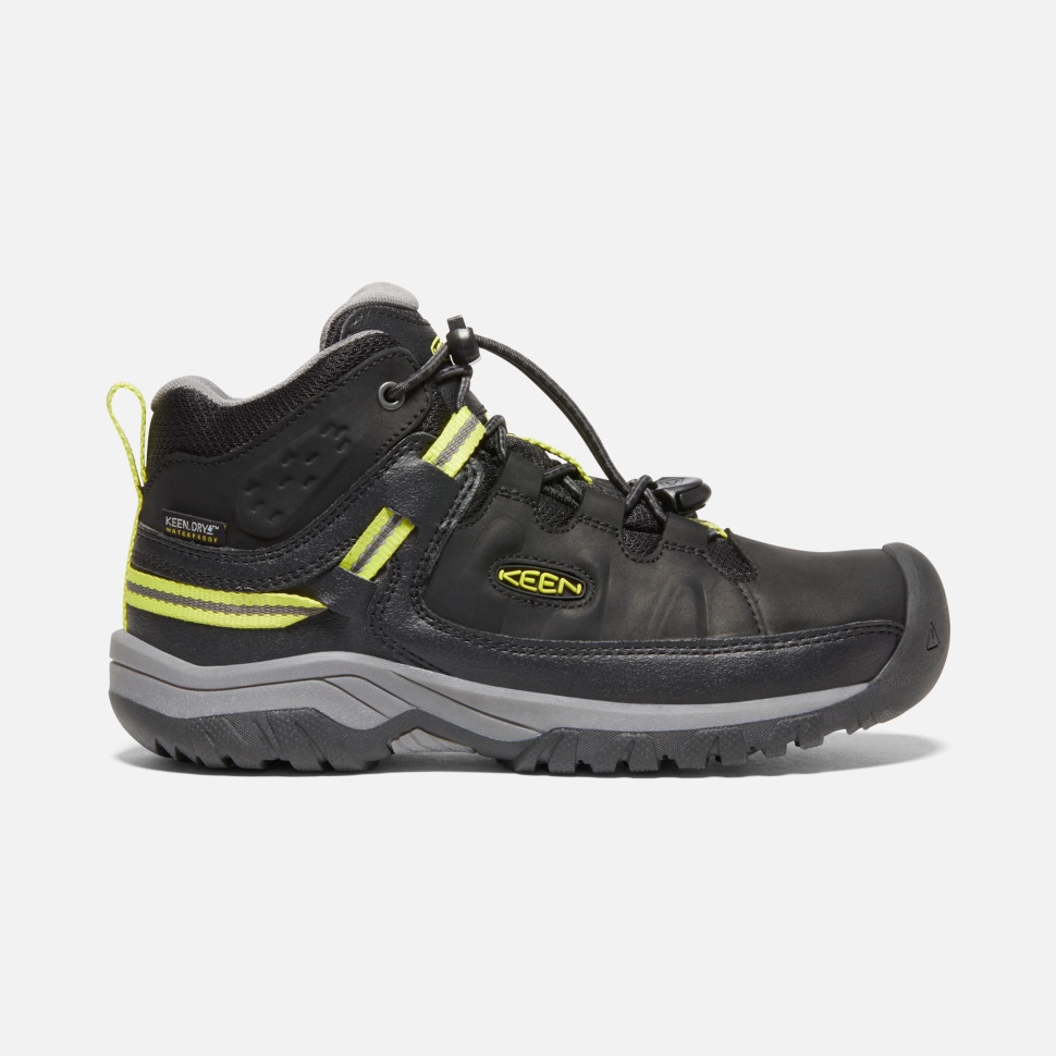 keen_black_steel_grey_big_kids_targhee_waterproof_boot.jpg Keen Black-Steel Grey Big Kids' Targhee Waterproof Boot - Image 1
