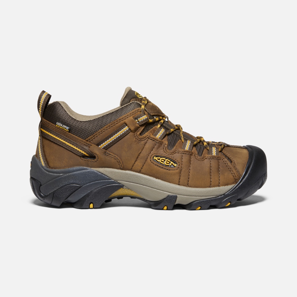 keen_cascade_brown_golden_yellow_mens_targhee_ii_waterproof_wide.jpg Keen Cascade Brown-Golden Yellow Men's Targhee II Waterproof Wide - Image 1