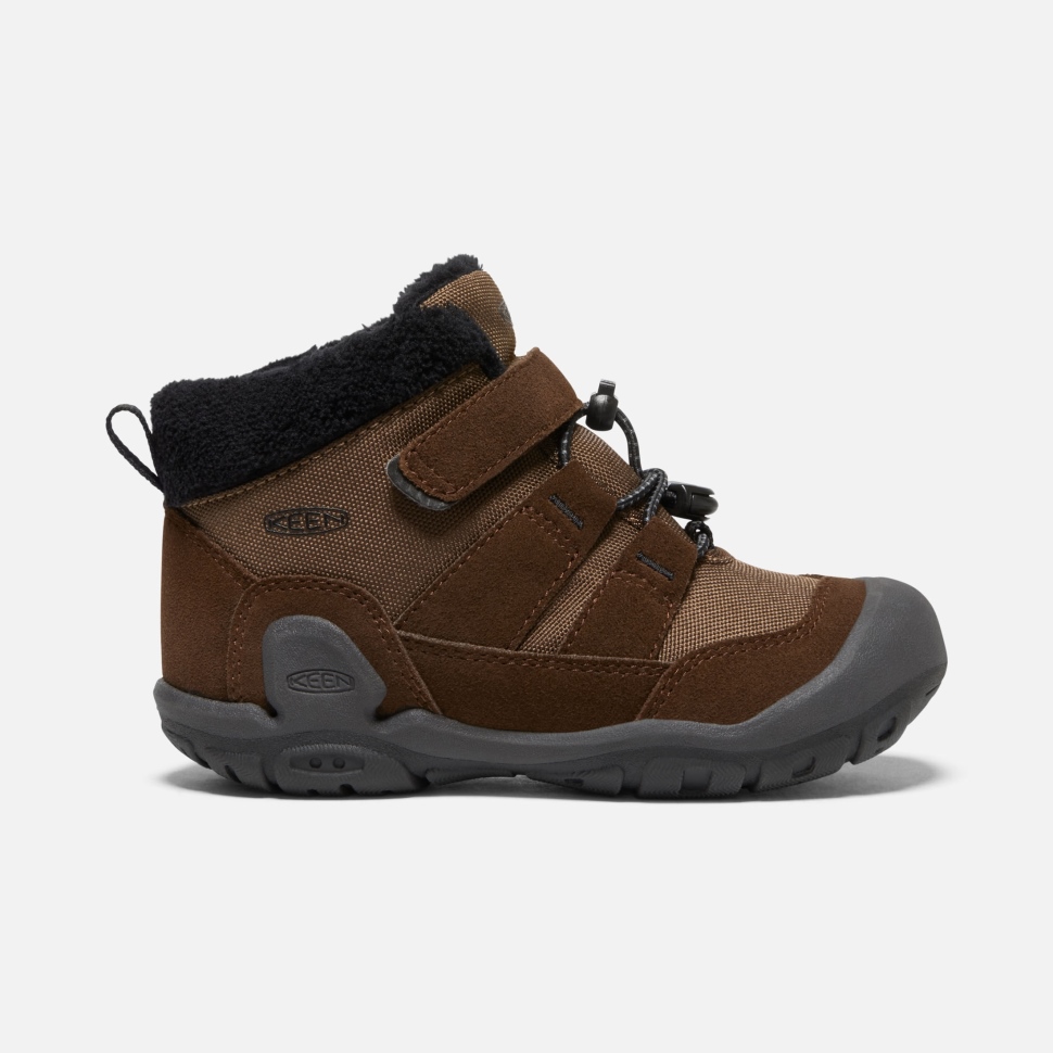 keen_dark_earth_black_little_kids_knotch_chukka.jpg Keen Dark Earth-Black Little Kids' Knotch Chukka - Image 1