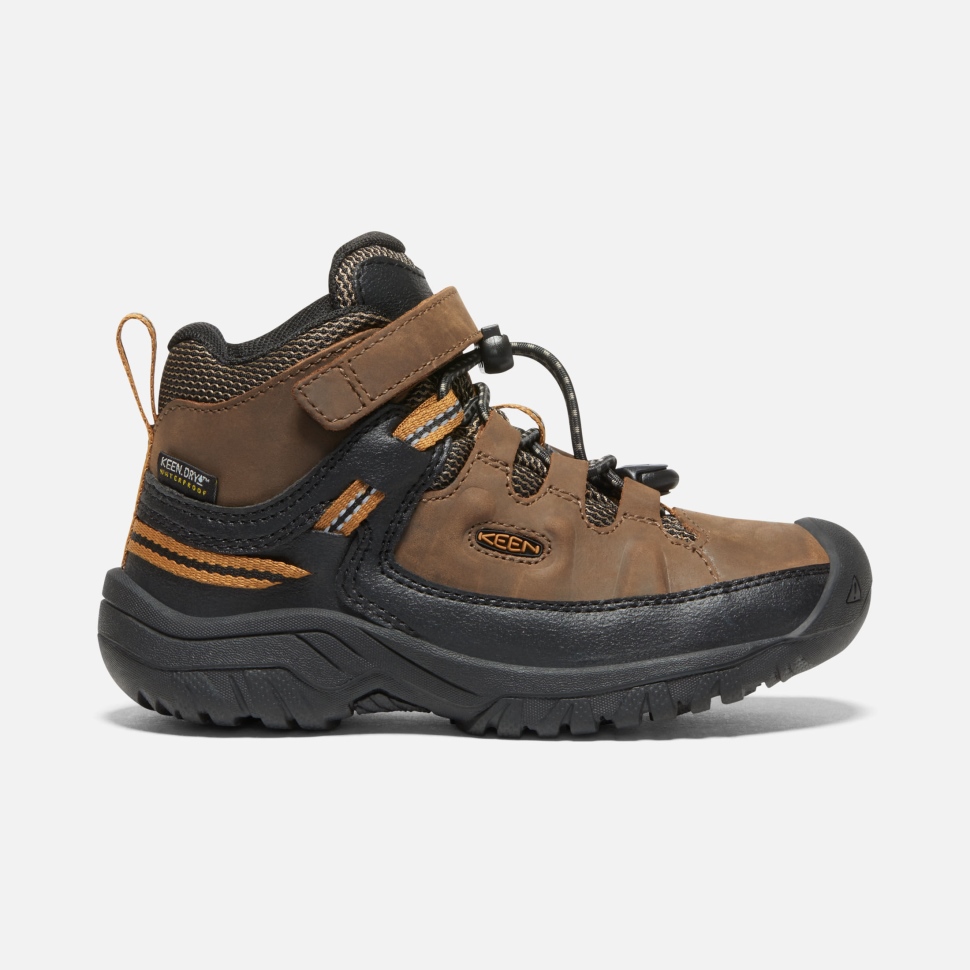keen_dark_earth_golden_brown_little_kids_targhee_waterproof_boot.jpg Keen DARK EARTH-GOLDEN BROWN Little Kids' Targhee Waterproof Boot - Image 1