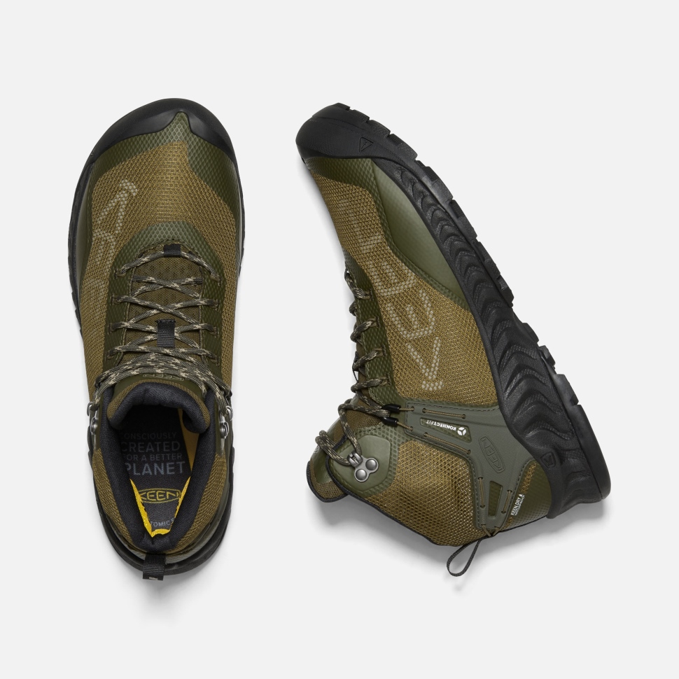 Keen Forest Night-Dark Olive Men's NXIS EVO Waterproof Boot - Image 2