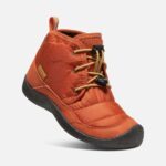 Keen Potters Clay-Black Big Kids' Howser II Waterproof Chukka - Image 4