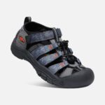 Keen Steel Grey-Black Big Kids' Newport H2 - Image 4