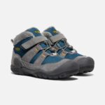 Keen Steel Grey-Blue Wing Teal Big Kids' Knotch Chukka - Image 9
