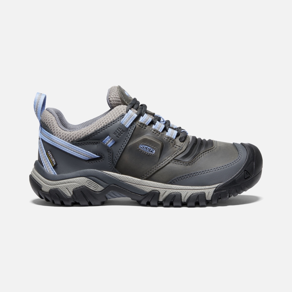 keen_steel_grey_hydrangea_womens_ridge_flex_waterproof.jpg Keen Steel Grey-Hydrangea Women's Ridge Flex Waterproof - Image 1