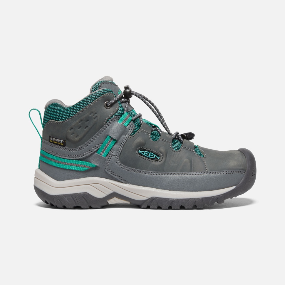keen_steel_grey_porcelain_big_kids_targhee_waterproof_boot.jpg Keen Steel Grey-Porcelain Big Kids' Targhee Waterproof Boot - Image 1