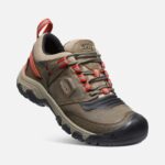 Keen TIMBERWOLF-KETCHUP Men's Ridge Flex Waterproof Wide - Image 4