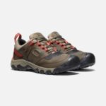 Keen TIMBERWOLF-KETCHUP Men's Ridge Flex Waterproof Wide - Image 6