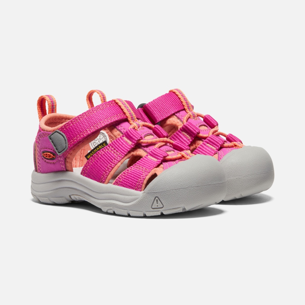 Keen Very Berry-Fusion Coral Toddlers' Newport H2 - Image 7