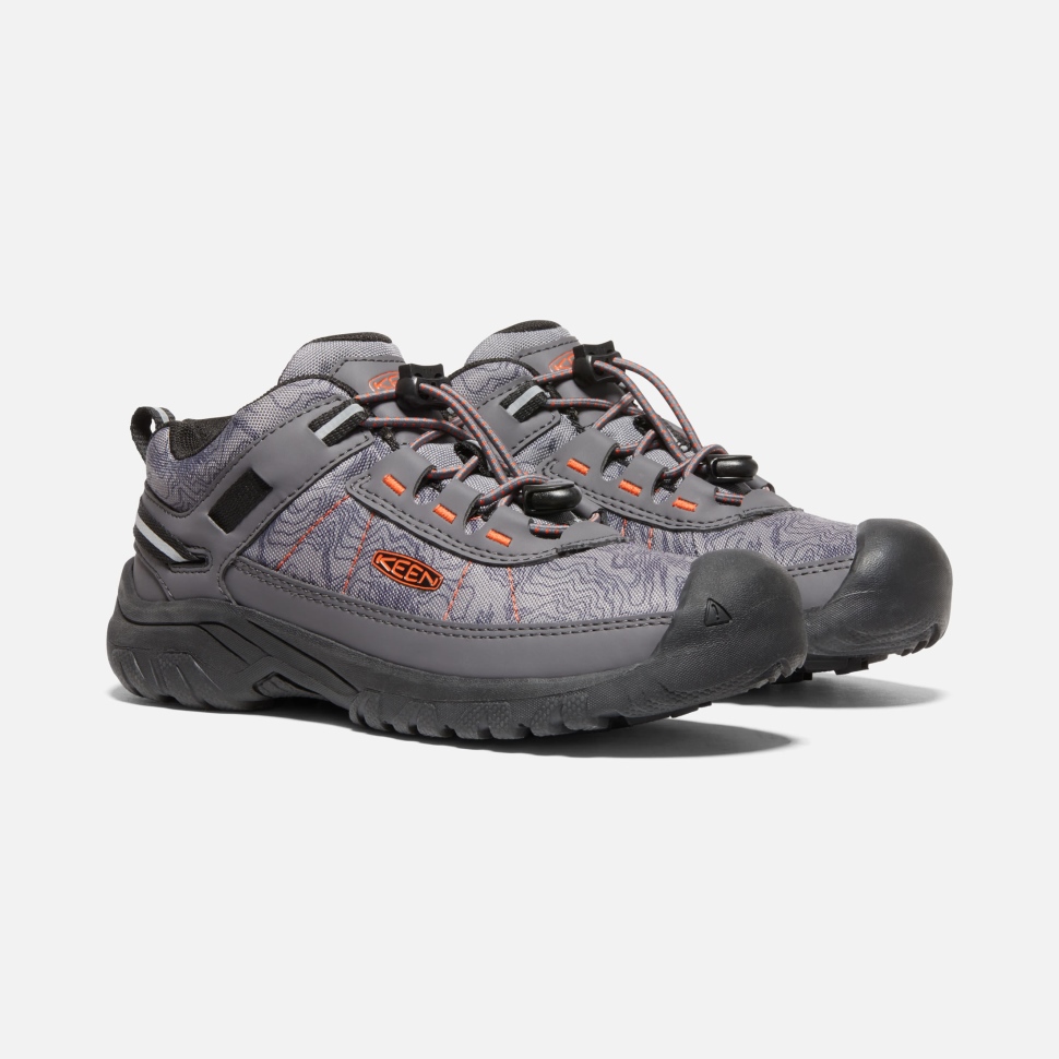 Magnet-Scarlet Ibis Big Kids' Targhee Sport Vent Shoe Keen - Image 6