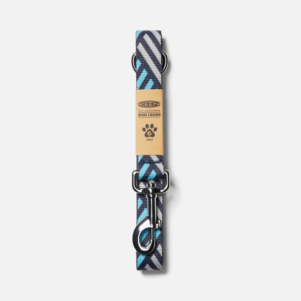 navy_blue_mist_keen_keen_dog_leash.jpg Navy-Blue Mist Keen KEEN Dog Leash - Image 1
