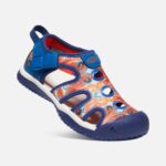 Orange Peel-Blue Keen Little Kids' Stingray x Outdoor Afro - Image 4