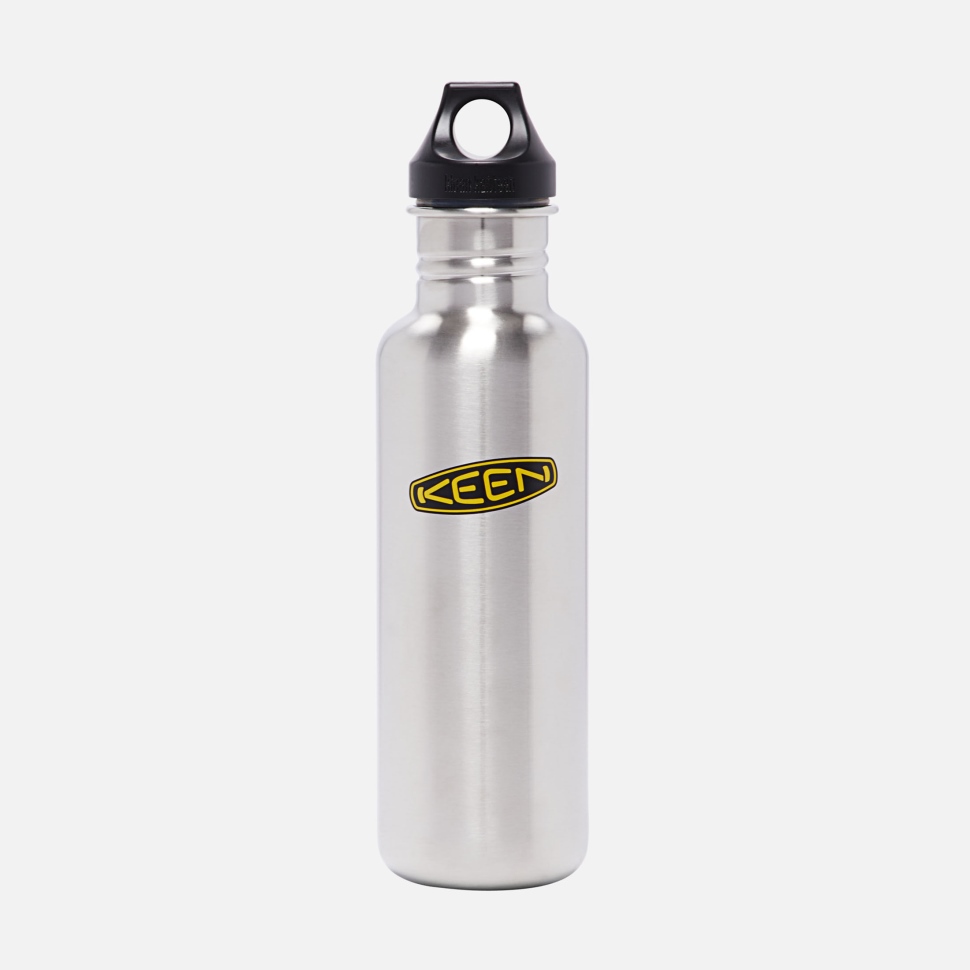 silver_classic_waterbottle_27oz_keen.jpg Silver Classic Waterbottle 27oz. Keen - Image 1