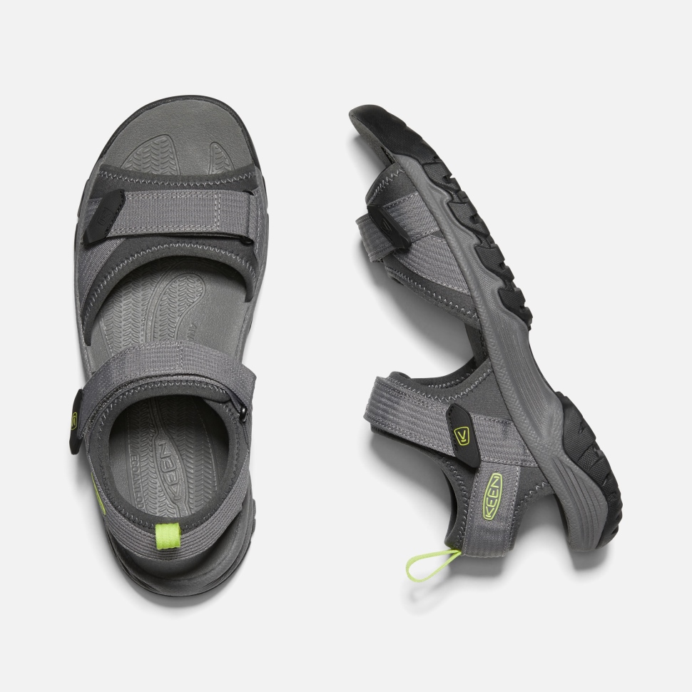 Steel Grey-Evening Primrose Men's Targhee III Open-Toe H2 Keen - Image 2