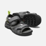 Steel Grey-Evening Primrose Men's Targhee III Open-Toe H2 Keen - Image 5