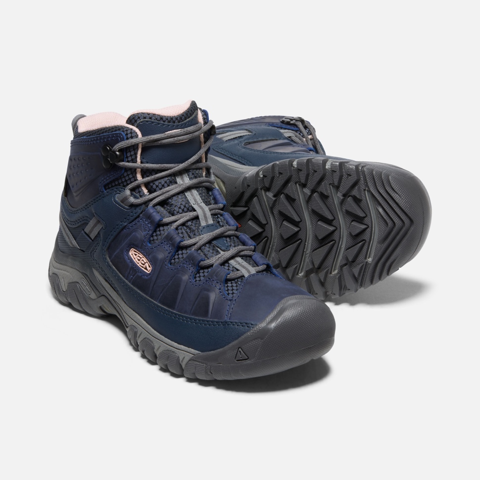 Vintage Indigo-Peachy KEEN Women's Targhee III Waterproof Mid Keen - Image 5