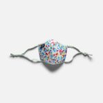 White Floral Keen KEEN Mask Small Print
